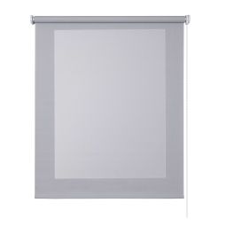 Estores screen estore de rolo com tecido técnico cinza 120 x 180 cm