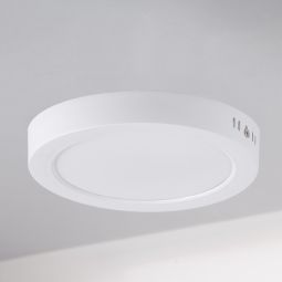 Plafon de superfície LED 100lm/w 12w 1200lm 6000ºk ip20