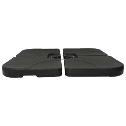 Base de guarda-sol portátil areia/água 60 l