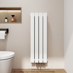 Emke radiador vertical dupla camada branco brilho, 90x30,4 cm, 446w