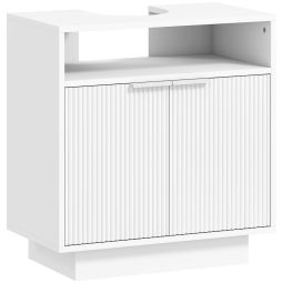 Móvel para lavatório pousar 60x33x63 cm color blanco Homcom