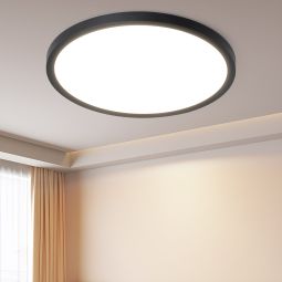 Nettlife LED plafon  plana 30cm 24w redondo branco plafon para cozinha não