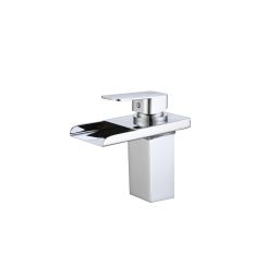 Torneira de lavatório monocomando com efeito cascata modelo victoria