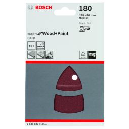 10 lixas multilixadora GR180 Bosch
