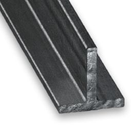 Perfil em T de aço laminado 20x20x3mm 2m