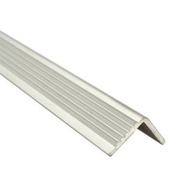 BORDA DE DEGRAU ANODIZADO 20 X 17,5 mm - 1 m