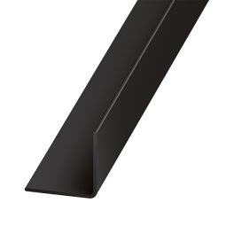 ÂNGULO DE PVC PRETO 200 X 1,5 X 1,5 cm