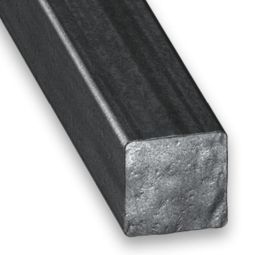 Perfil quadrado de aço laminado 10x10mm 2,5m
