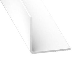 ÂNGULO 20 x 20 mm PVC BRANCO