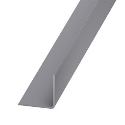 ÂNGULO DE PVC CINZENTO 200 x 1,5 x 1,5 cm