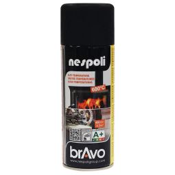 Spray altas temperaturas preto 400 ml