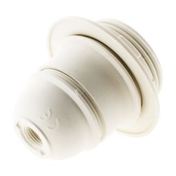 Casquilho E27 branco