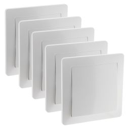 5 comutadores  branco