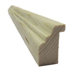 Remate abeto natural 300 x 3,3 x 2,3 cm
