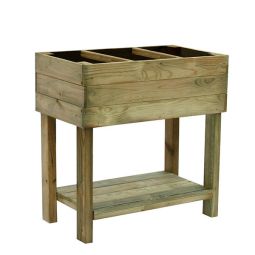 Mesa de cultivo de madeira paprika forest style 80 x 40 x 27,3 cm