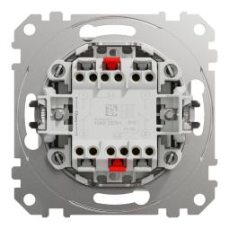 Comutador duplo New Sedna branco