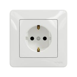Pack Tomadas New Sedna branco 5 unidades