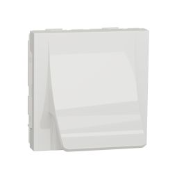 Saída de cabos 2 módulos New Unica Branco Polar Schnei
