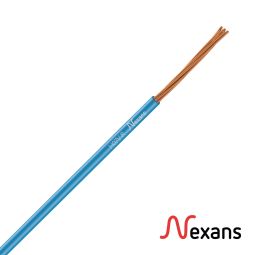 H07V-R cabo azul de 6mm Nexans cortados 1m
