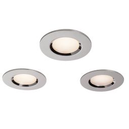 3 LED ENCASTRE ETANA 5,5W REDONDO CROMADO