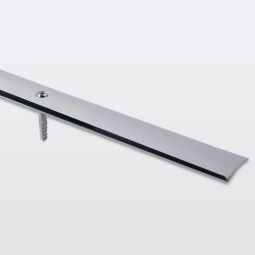 PERFIL DE UNÃO CURVO AÇO INOXIDÁVEL CROMADO 930 mm