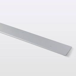 PERFIL DE UNIÃO CURVO ALUMÍNIO CROMADO MATE 100 x 930 mm