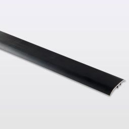 PERFIL DE UNIÃO PLANO ALUMÍNIO PRETO 37 x 930 mm