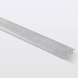 PERFIL DE UNIÃO PLANO ALUMÍNIO MADEIRA "Decor155" 37 x 930 mm