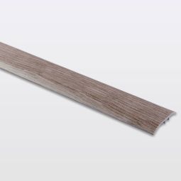 PERFIL DE UNIÃO PLANO ALUMÍNIO MADEIRA "Decor175" 37 x 930 mm