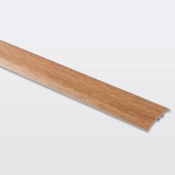 PERFIL DE UNIÃO PLANO ALUMÍNIO MADEIRA "Decor250" 37 x 930 mm