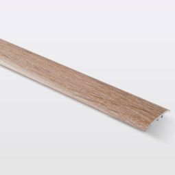PERFIL DE UNIÃO PLANO ALUMÍNIO MADEIRA "Decor280" 37 x 930 mm