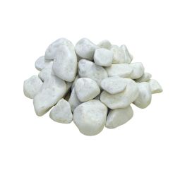 Seixo branco 20 Kg 40/60 mm Blooma