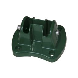 Base para poste verde
