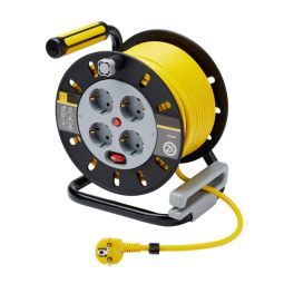 ENROLADORES 4 TOMADAS DIALL H05VV-F 3 X 1,5 MM² 50 M