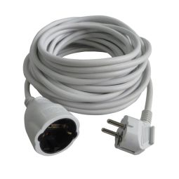 EXTENSÃO DE CABO H05VV-F BRANCO 3 X 1,5 MM² 10M