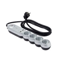 BASE MÚLTIPLA 4x2P+T  2 M USB
