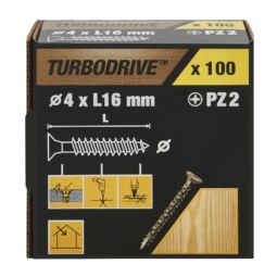 100 PARAFUSOS DE AÇO PREMIUM PARA MADEIRA 4x16 MM