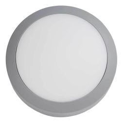 APLIQUE LED ESTANQUE SANBO 15 W IP65 20 cm CINZA