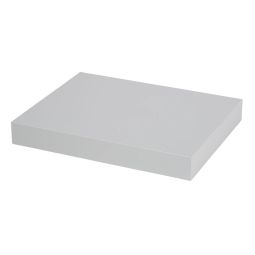 Estante tamborado plata "cusko" 30 cm
