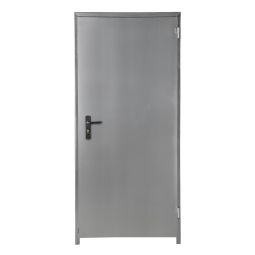 Porta multiusos galvanizada com isolamento 200 x 91 cm