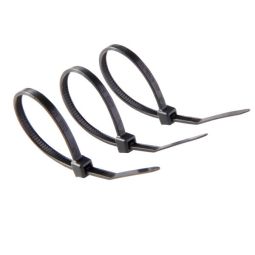 ABRAÇADEIRAS 2,5 X 100 mm DIALL PRETAS 100 UNIDADES