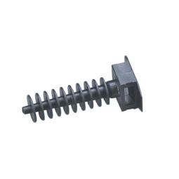 Base de fixação parafuso para abraçadeiras de 9 mm Diall 100 unidades