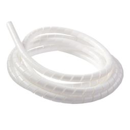 TUBO ORGANIZADOR DE CABOS 2,5 m BRANCO