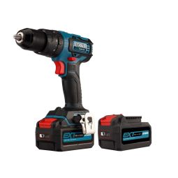 Berbequim de percussão 18V brushless 2 baterias 4Ah Erbauer