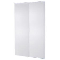 Kit 2 portas correr 120cm branco