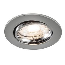 FOCO ENCASTRÁVEL LED "CAIUS" 4,9 W REDONDO CROMADO