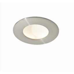ENCASTRAVEL LED "Regas" 9,6 W REDONDO CROMADO ESCOVADO