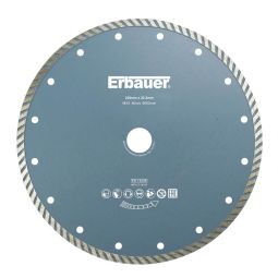 Disco de diamante turbo 230 mm erbauer