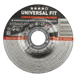 Disco desbaste metal 115 x 6 mm