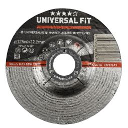 Disco desbaste metal 125 x 6 mm